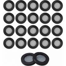 Rosemary - 20 Stück Edelstahl-Dichtung, Gummi-Unterlegscheibe, Netzfilter, Edelstahl-Dichtung, Gummi-Unterlegscheibe, O-Ring-Filter