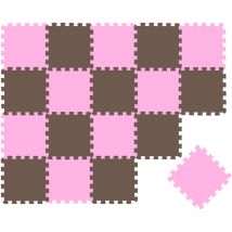 Littletom - 18 Teile Baby Kinder Puzzlematte Ab Null - 30x30 Puzzle Spielmatte Krabbelmatte