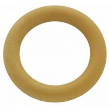 20 x anneau de tringle à rideau d 46x66 plastique w / trou naturel