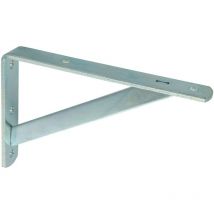 Ferramenta1.com - 20 x support d'étagère pour rideaux 20 cm w / éclair lourd