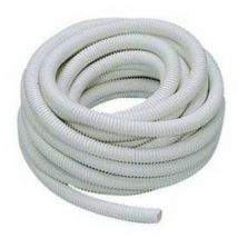 20 x tuyau en pvc spirale flexible blanc au mt.
