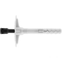 Index - 200 chevilles de fixation de panneaux isolants 10 x 220 mm (d. 10 mm) avec clou métallique