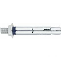 Cheville anti-rotation pour charges moyennes - Tige filetée - Zingué M6 x 45 Ø9 - Boite de 200