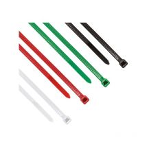 200 Colliers de serrage. Serre-câbles attache-câbles Multicolore 100 x 2,5 mm