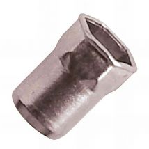 Scell-it - 200 écrous à sertir semi-hexagonal inox A2 tr, d. m 6 x 16 mm - HNR0630
