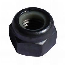 D-work - 200 écrous hexagonaux nylstop M6 - Zingué nickelé - ENP80602B