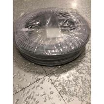 200 meter unipulärer cordine 0,5 mm abschnitt graufarbe h05v0,5gr/b200