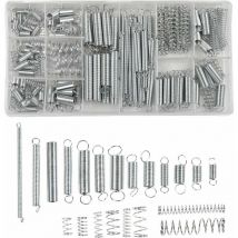 200 Pieces Compression Springs Tension Springs Extension Springs Assortment 20 Sizes Galvanized Steel Springs with Storage Box