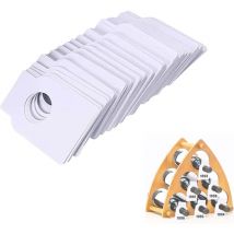Litzee - 200 Pièces Étiquettes de Bouteille de Vin,Étiquettes Réutilisables Vin Étiquettes De Bouteille Étiquettes Vierges,pour Enregistrer Les