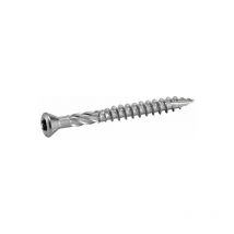 Vis terrasse tête fraisée bombée six lobes - AISI410 5x80 mm - Boîte de 100