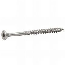 200 Vis bois 4 x 50 mm tête fraisée Torx Inox A2