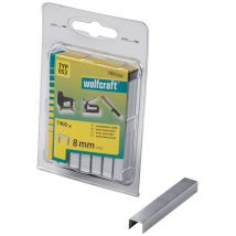 Pack de 1400 agrafes largeur 8mm. 7031000 Wolfcraft