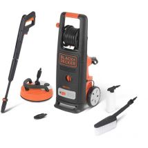 Black+decker - Black+Decker Hochdruckreiniger BXPW2000PE mit Patio Cleaner und feste Bürste (2000 w, 140 bar, 440 l/h)