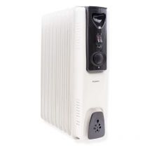 Home Heater 9-Fin 2KW Oil Filled Radiator, 3 Heat Settings Portable