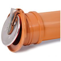 Karmat - 200mm Polypropylène Fin Clapet Auto-Activant Drainage