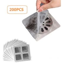 Coocheer - 200pcs Disposable Shower Drain Stickers and Shower Drain Stickers