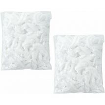 Ontway - 200Pcs Élastique De Stockage des Aliments Couvre Réutilisable Bol Couvre Plat Plaque Wrap Couvre Alimentaire Bol De Stockage Couvre pour La