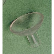 Ivars - 200PZ ventosa trasparente con gambo forato MM.20