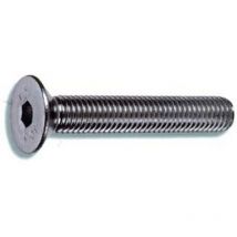 200pz Viti Metallo 10.9 Testa Svasata Piana Cava Esagonale - Mm.6x60