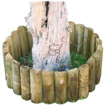 200x20 cm eingezäunte Grenzen in Kiefern Lasa Holz imprägniert