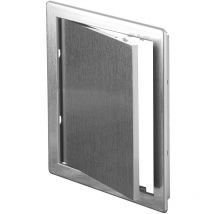 Awenta - 200x200mm plastique abs couleur panneau porte d'inspection l'accès l'argent