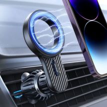 2023 Design pour Magnetique Support Telephone Voiture, [Évent Non bloquant][Militaire Aimant] Universal Ventilation