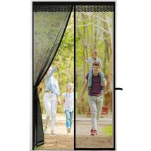 2023 Nouvelle 80x210cm Moustiquaire Porte Magnétique Rideau Moustiquaire pour Porte Rideau Anti Moustique Porte Moustiquaire Coulissante,