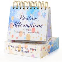 2025 365 jours inspirante calendrier, inspirante calendrier de bureau quotidien inspirante citations calendrier, accessoires de calendrier de bureau