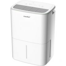 Comfee - 2025 Déshumidificateur Portable 12L/Jour, 3 Modes au Choix, Réservoir Amobile 2,5L, Drainage Continu, Minuterie 24h