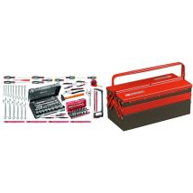 Boîte métal 5 cases - 2050.M100A - Ce produit de marque est neuf. - Facom
