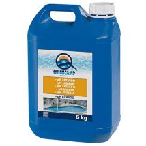 pH-Regulator 6L – Quimicamp – Ideal zur Anpassung des pH-Wertes in Schwimmbädern – Anwendung: 750g pro 50m³ Wasser