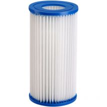 Filter cartridges size iii 205x105mm 1-4x set type a washable water filter for pool whirlpool swimming pool spa 205x105mm blau 1x (de) - Monzana