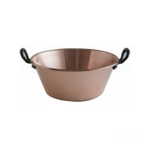 Kupfermarmeladenbecken 17/10 26cm 3l induktion Baumalu 207024