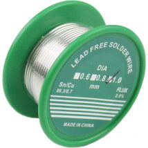 20g 1mm Fil à souder sans plomb Sn99.3 Cu0.7,noyau de flux en colophane,Colophane fil de soudure,Bobine d'étain à souder,pour la soudure électrique