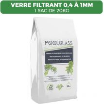 20KG Verre filtrant 0,4 a 1mm