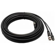 Green Feathers - 20m Professional Copper RG59 bnc Video and dc Power cctv Cable