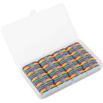20 Pcs 11 28 AWG PCT-2-3 Câble électrique Connecteur de câblage rapide Bornier conducteur,DUBUNS