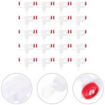 20pcs poulie transparente à quatre dents pour Stores verticaux, accessoires pour rideaux de stores poulie suspendue