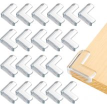 Linghhang - 20PCS Table Corner Protector, Furniture Protection, Transparent Corner Protector for Baby Safety Home