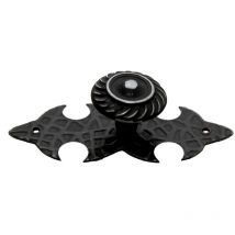 20PZ pomolo ferro battuto art. 306 mm 25 con base