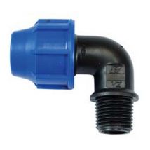 20PZ raccordo a compressione gomito 90 maschio PN16 - MM.25X m 1/2'