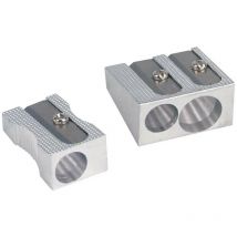 20BLISTER temperamatite in metallo tipo doppio