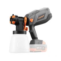 Fuxtec - Akku Farbsprühsystem 20V FX-E1CSP20 – 1l Lackierpistole – Farbsprüher mit 3 Sprühmustern und verschiedenen Düsen – Sprühpistole 600ml/min