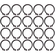 20x Circlip externe bague d'arrêt pour arbre en acier à ressorts din 471 Anneau de retenue Rondelle Blocage Pince Transmission, ø 13mm