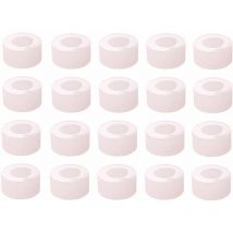 20x Entretoise cylindrique ronde en plastique pa naturel Rondelle Colonne Support Vis Tube, M3,5 x 5 mm