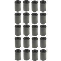 20x entretoise plastique diamètre M8 x hauteur l = 18mm rondelle