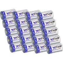 Xcell - 20x Batterie CR2 Lithium 3V 850mAh CR15H CR15H270 CR17355 DLCR2 CR15H270