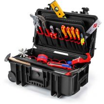 Knipex - 00 21 33 s Mallette à outils « Robust26 Move » Plomberie 18 outils