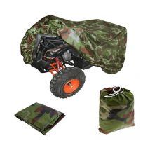 Cyslmuk - 220×98×106CM Extérieure Housse Bâche Protection pour atv Moto Quad Imperméable Anti -uv Camouflage, atv Quad Cover Lourd Housse de Vélo