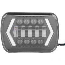 Jeffergarden - 210W 6000K 21000LM H4 phare led IP67 phare adapté pour Jeep Cherokee xj 12-24V